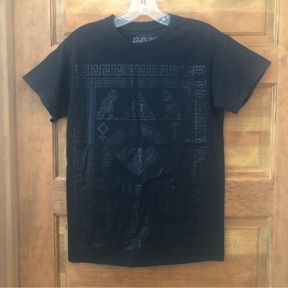 POISON BAND TEE/Size Small/ Black/ 100% cotton